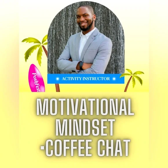 DEVIN’S MOTIVATIONAL MINDSET - Coffee/ Smoothie/ Water chat - Picture 1 of 1